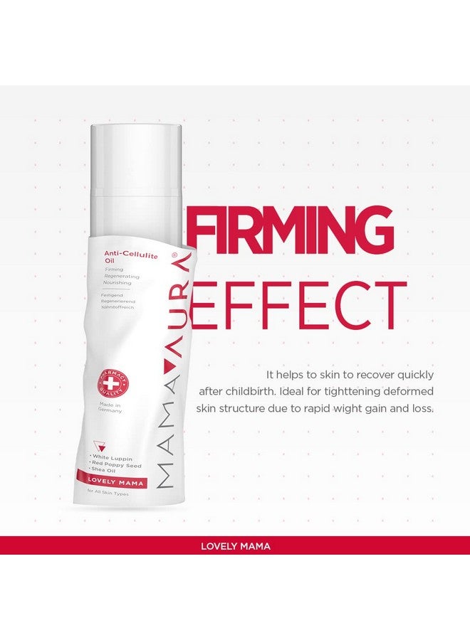 MAMAAURA Cellulite Oilshapes & Firms The Silhouette Skin Tightening For Legs Arms & Body Reducing Cellulites Free Of Caffein Rich Natural Oils & Vitamin Complex Made In Germany - Image 5
