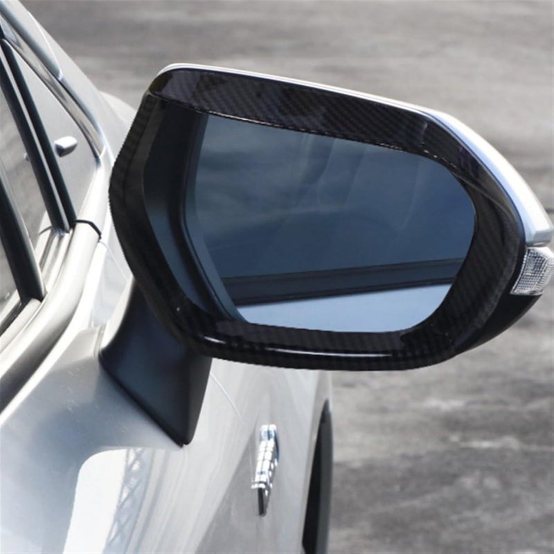 Wivplex ABS Chrome Side Mirror Rain Guard Cover for Corolla - Image 4