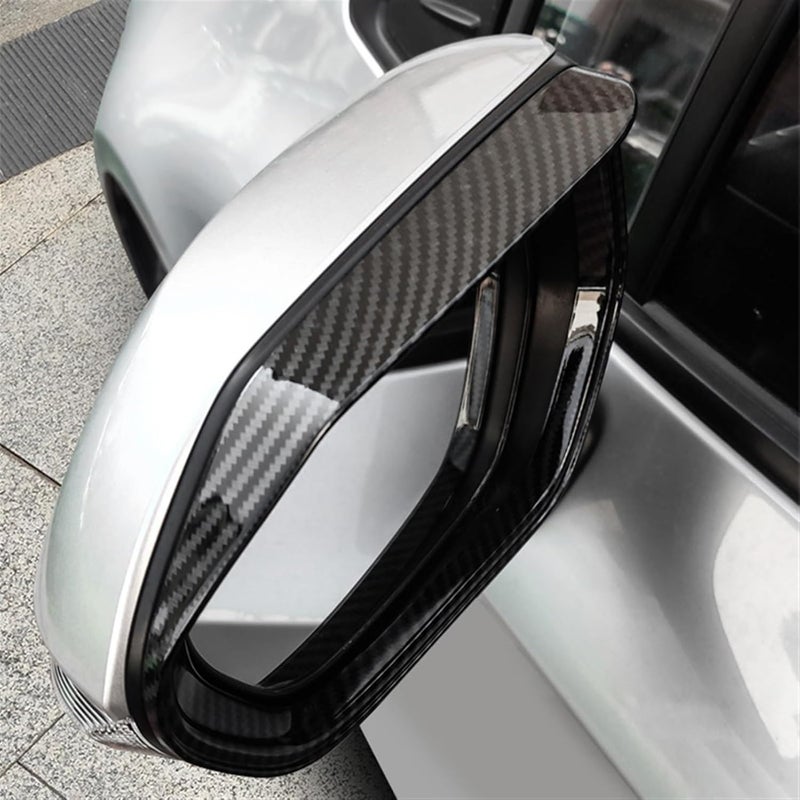 Wivplex ABS Chrome Side Mirror Rain Guard Cover for Corolla - Image 3