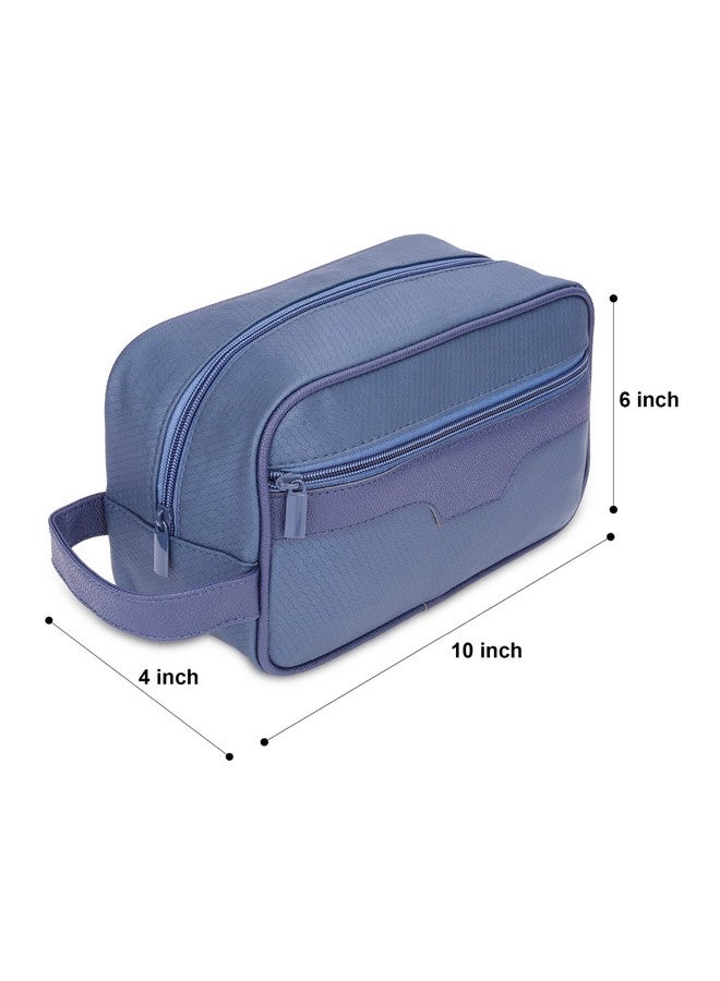 NFI essentials Polyester Toiletry Bag for Unisex, Organizer Travel Pouch Bathroom Shaving Kit Dopp Bag Hand Bag for Cash Money Carrying Water Resistant - Image 4