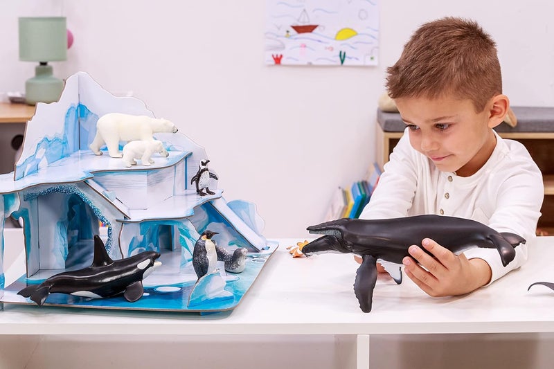 Papo  Piranha Figurine  3 Years Old  Freshwater Animals  Educational Toy for Wild Fish  Realistic HandPainted Figurine  66 x 32 x 4 cm  Fun Gift idea for Children  Piranha Toy - Image 2