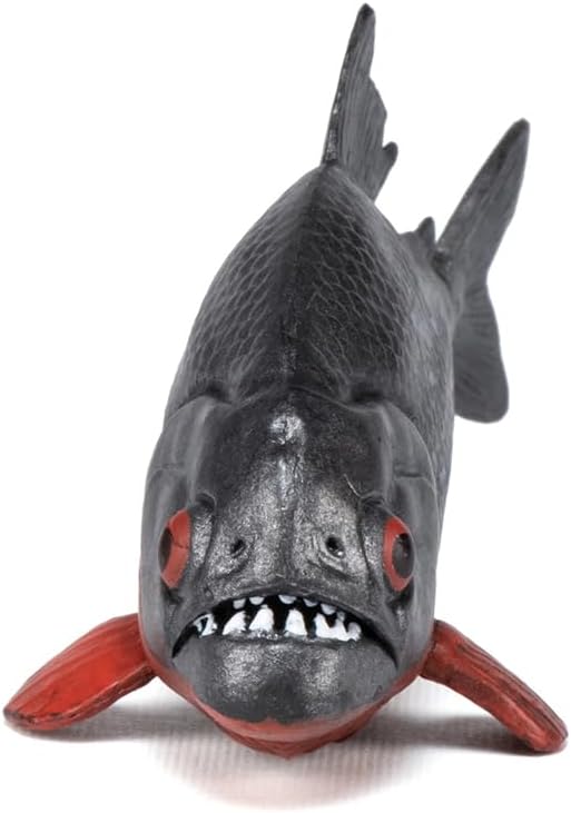 Papo  Piranha Figurine  3 Years Old  Freshwater Animals  Educational Toy for Wild Fish  Realistic HandPainted Figurine  66 x 32 x 4 cm  Fun Gift idea for Children  Piranha Toy - Image 5