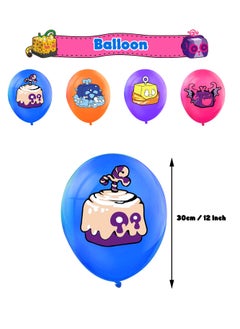 General Blox Fruits theme birthday party decoration game box birthday flag cake flower arrangement ball garland  - Image 4
