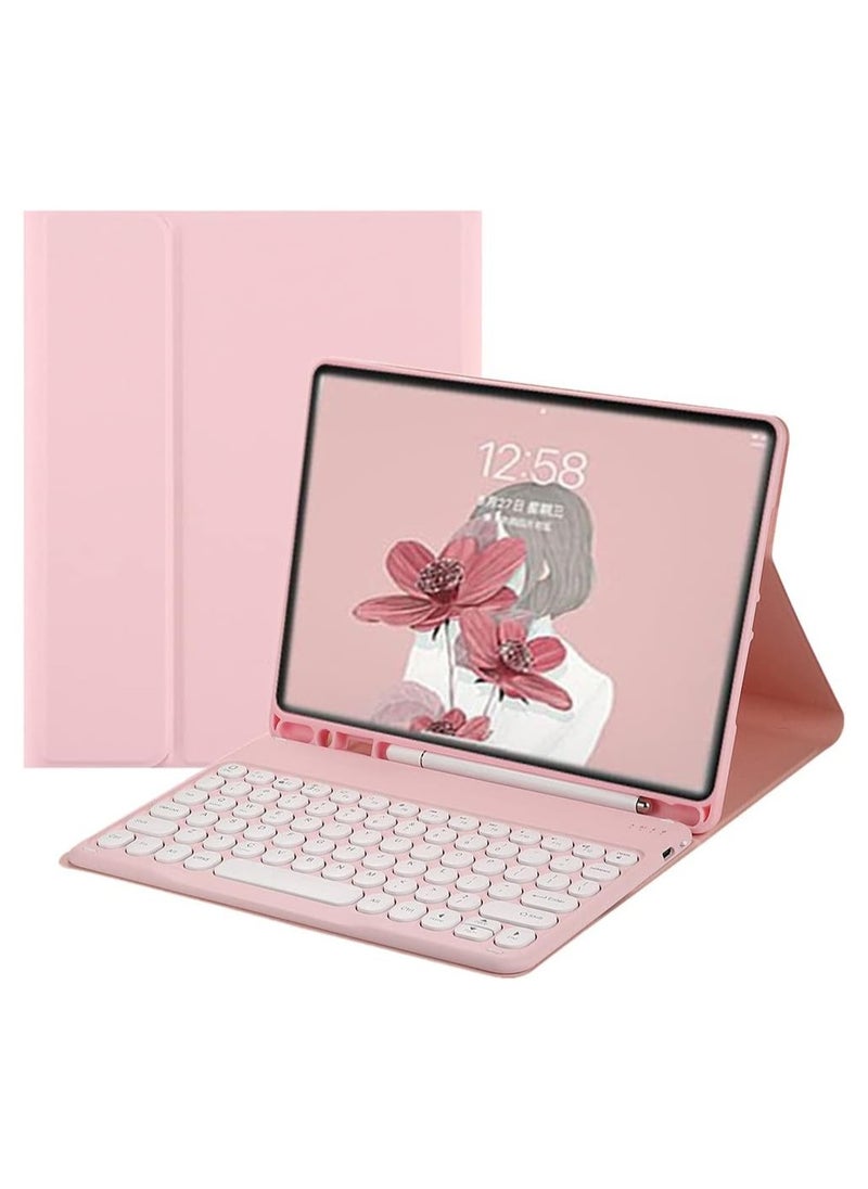 General iPad 10th Generation 10.9" Keyboard Case Cute Round Key Color Keyboard Wireless Detachable Keyboard Cover for iPad 10 10.9-inch 2022  - Image 1