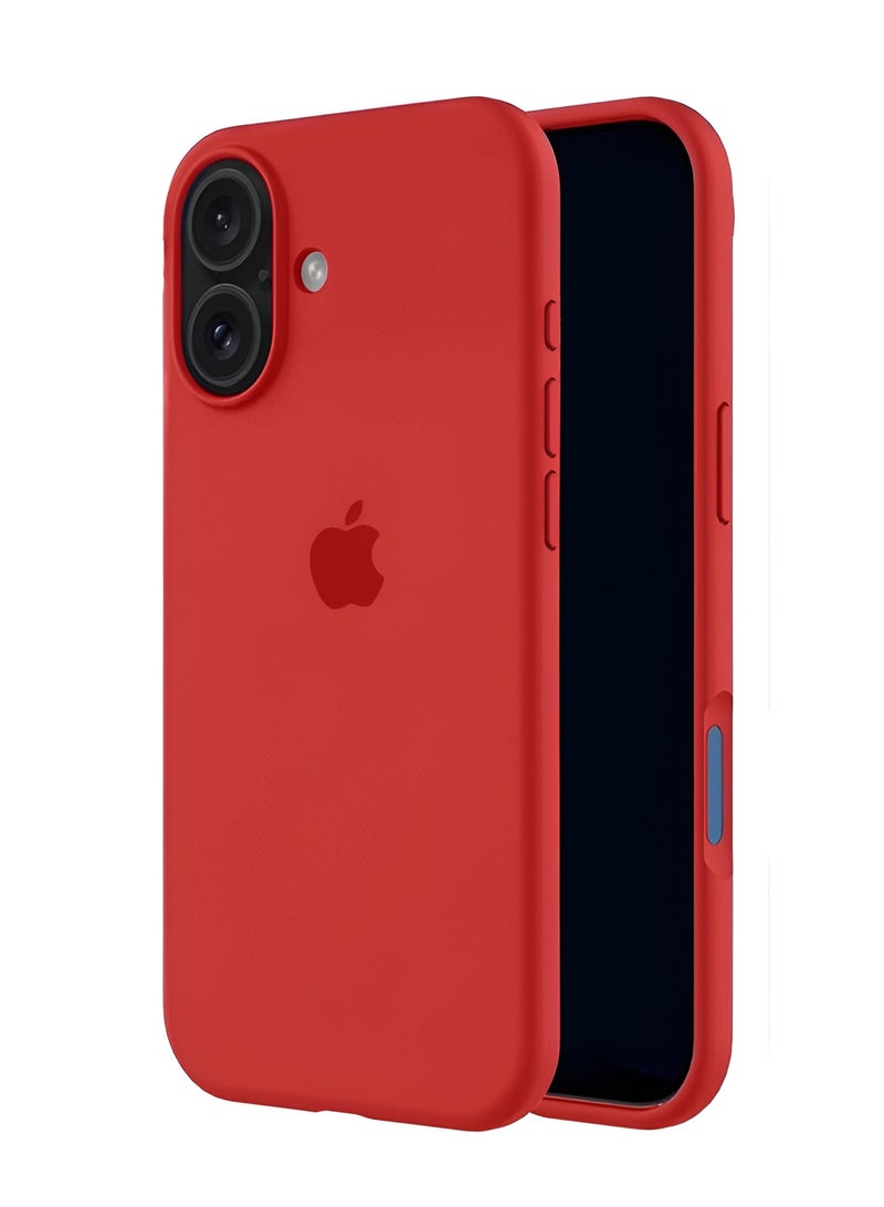 جراب iPhone 17 من السيليكون السائل الفاخر، غطاء هاتف ناعم مغطى بالكامل بثلاث طبقات لهاتف iPhone 17، بطانة من الألياف الدقيقة مضادة للخدش، جراب هاتف iPhone 17 مقاس 6.3 بوصة - Image 1