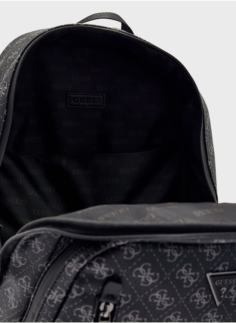 GUESS - Logo Zip Over Backpack - Image 1
