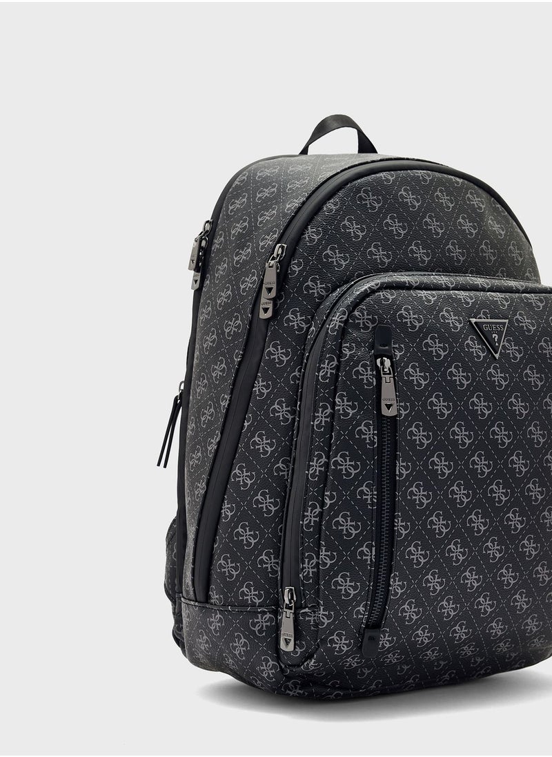 GUESS - Logo Zip Over Backpack - Image 1