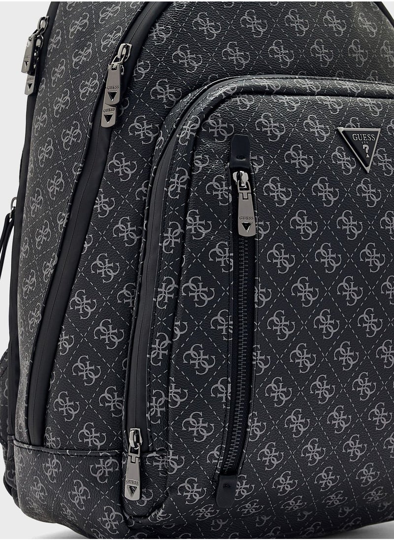 GUESS - Logo Zip Over Backpack - Image 1