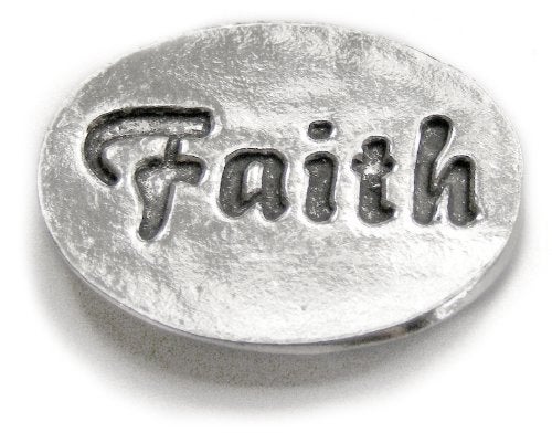 Basic Spirit Angel/Faith Pocket Token (Coin) Handcrafted Pewter Lead-Free CN-2 - Image 2