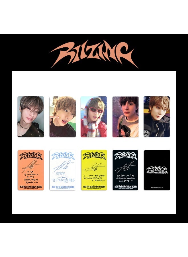 NIBEMINENT 5 Pcs Kpop RIIZE - Anton BRIIZE RIIZING Lomo Cards Card For Fans Collection Gifts - Image 1