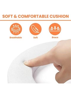 Gonice Potty Training Seat, Toddler Step Stool, 2 in 1 Potty Training Toilet for Kids, Baby Seat with Splash Guard and Anti-Slip Pad for Boys Girls Potty Training  - Image 3