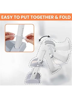 Gonice Potty Training Seat, Toddler Step Stool, 2 in 1 Potty Training Toilet for Kids, Baby Seat with Splash Guard and Anti-Slip Pad for Boys Girls Potty Training  - Image 5