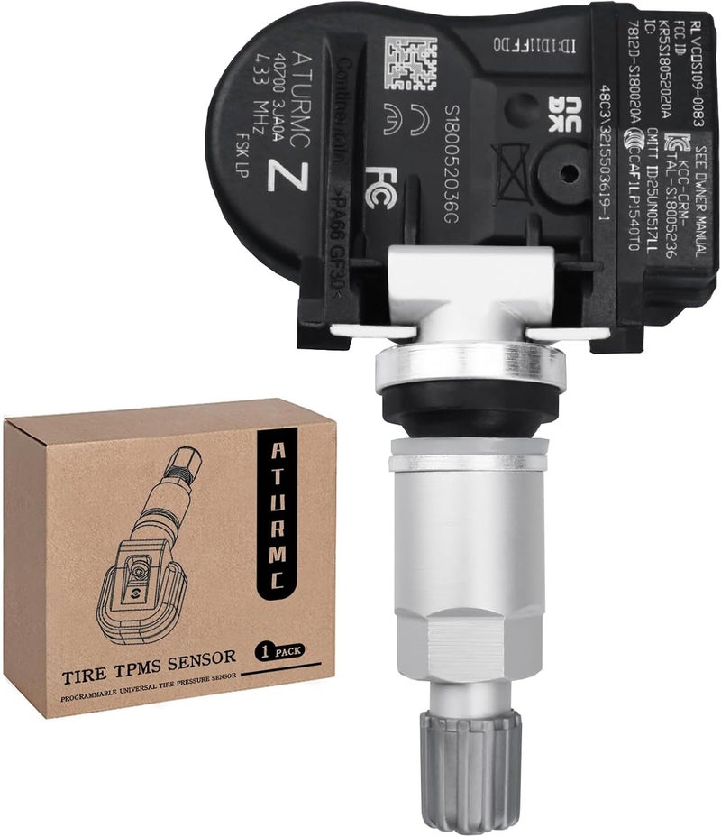 مجموعة من 1 مستشعر TPMS لمراقبة ضغط الإطارات 315MHz متوافق مع Infiniti King Teana Pathfinder Murano Pathfinder Q70 JX35 Qx60 Q50 بديل لـ # 407003JA0A - Image 1