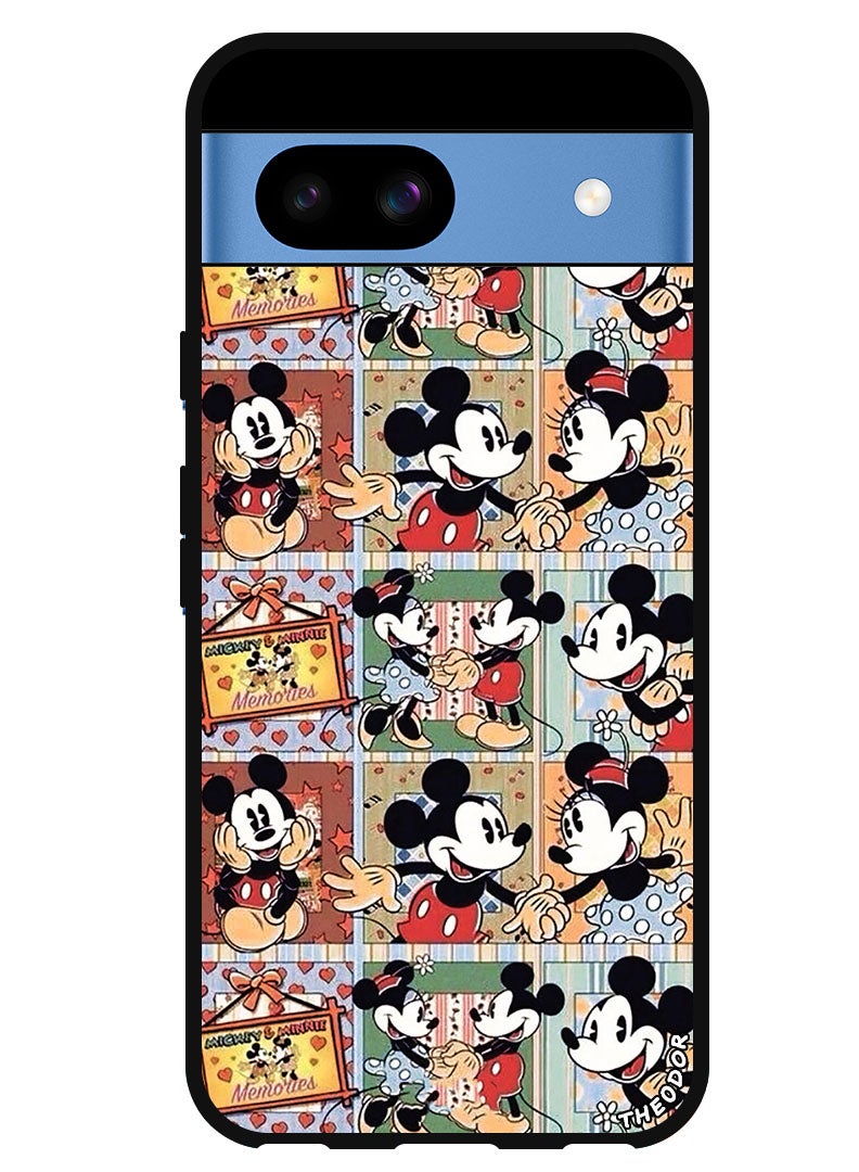Theodor Protective Case Anti Scratch Shock Proof Bumper Cover For Google Pixel 8a Mickey (2) - Image 1