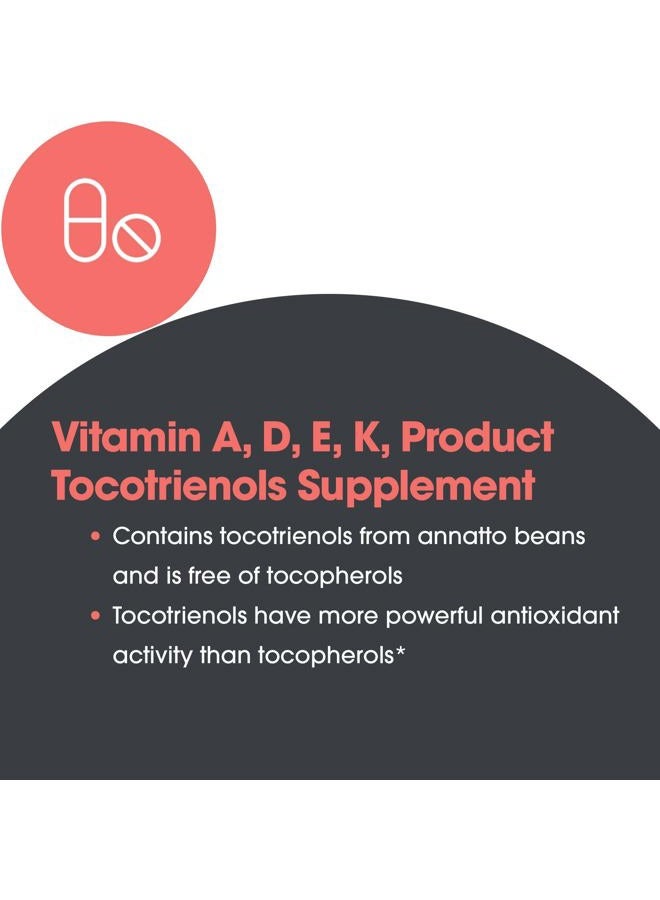 Allergy Research Group Delta-Fraction Tocotrienols Supplement - 125 mg Vitamin E, Annatto, Gamma, Tocotrienols Only, Tocopherol-Free, Hypoallergenic, Softgels - 90 Count - Image 5