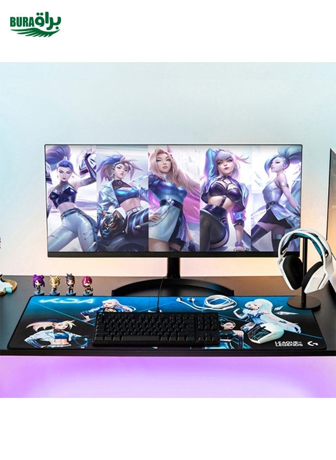 Logitech G840 KDA Gaming Keyboard Mouse Pad Table Mat, Size: 900x400x3mm