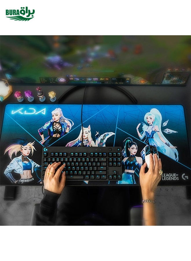 Logitech G840 KDA Gaming Keyboard Mouse Pad Table Mat, Size: 900x400x3mm