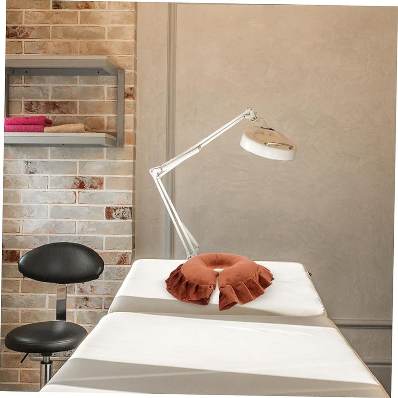 Memory Foam Face Down Pillow For Massage Tables With Detachable Cover - Image 4