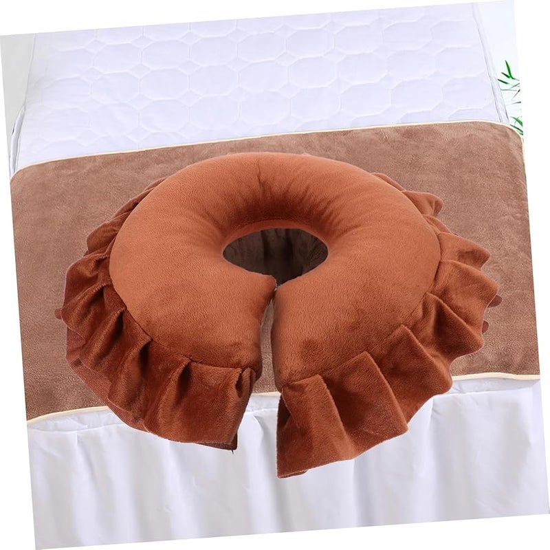 Memory Foam Face Down Pillow For Massage Tables With Detachable Cover - Image 5