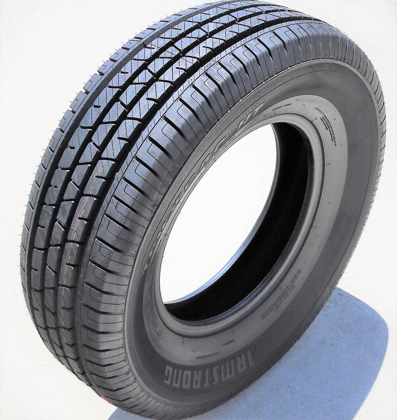 Armstrong Tru-Trac HT All-Season Truck/SUV Highway Radial Tire-265/65R17 265/65/17 265/65-17 112H Load Range SL 4-Ply BSW Black Side Wall UTQG 740AA - Image 1