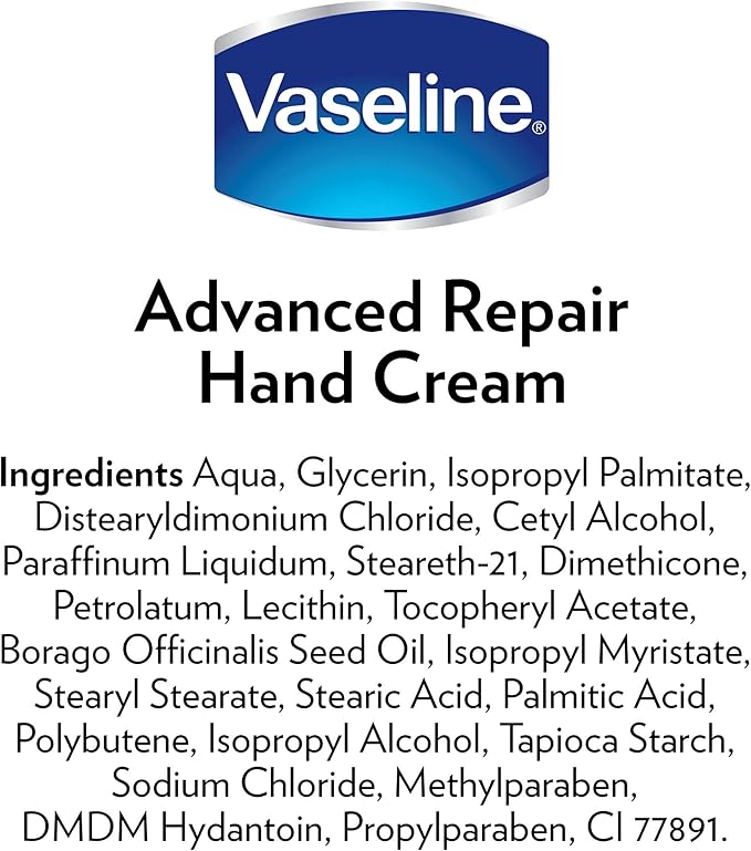 Vaseline Intensive Care Advanced Repair Hand Cream fragrance free 75ml