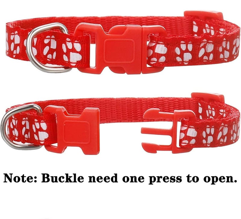 Chenkaiyang 12 Pack Puppy Collars for Litter, Adjustable Puppy ID Collars Soft Nylon Whelping Collars for Newborn Litter Pets Medium - Image 3