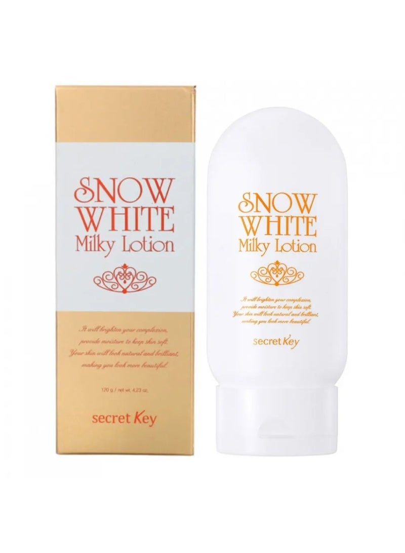 Secret Key Snow White Milk Skin Lightening Lotion, 120g - Image 1
