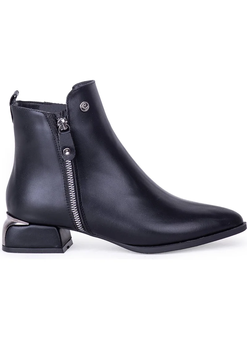 pierre cardin 54020 Women's Genuine Leather Zipper Boots
