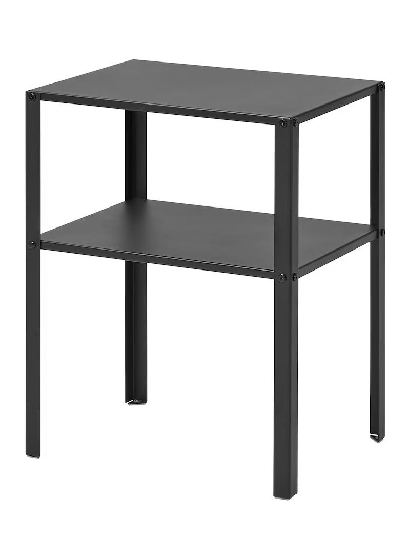 Generic KNARREVIK Bedside table, black, 42x34 cm  - Image 1