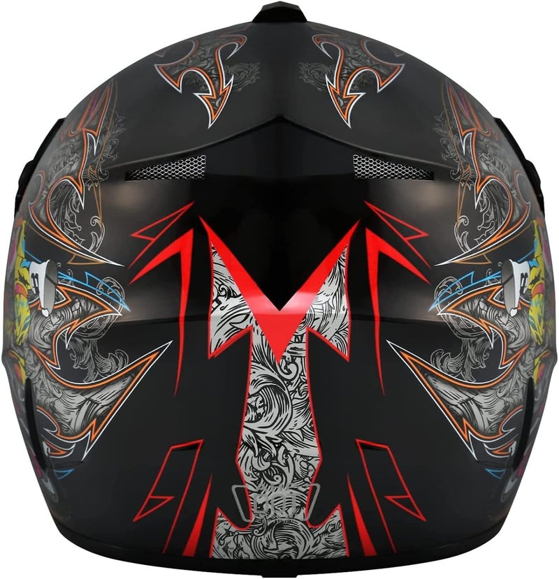 Senhill DOT Motocross Helmet with Goggles and Gloves - Unisex Offroad Helmet for Dirt Bike and ATV - Image 4