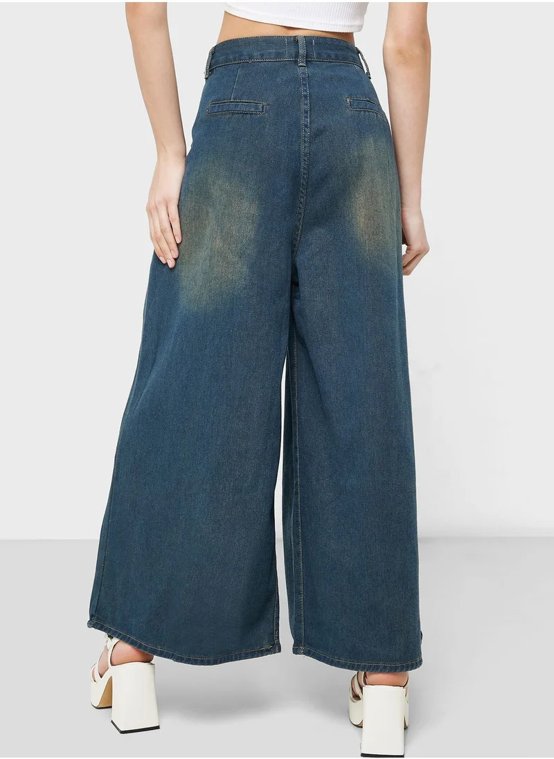 Ginger High Waist Wide Leg Jeans