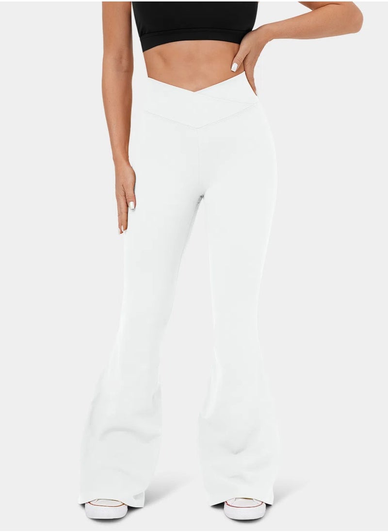 Vicino - Waist Fold Flare Pants - Image 1