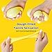 LovesTown 3PCS Cheese Stress Toys Stress Balls Squeeze Toys for Kids Party Gifts - Image 4