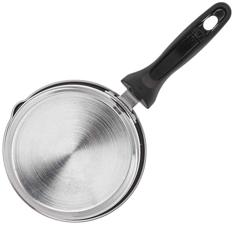 Brand - Solimo Solimo Stainless Steel Saucepan With Glass Lid Induction Base 14 Cm 1Liter - Image 5