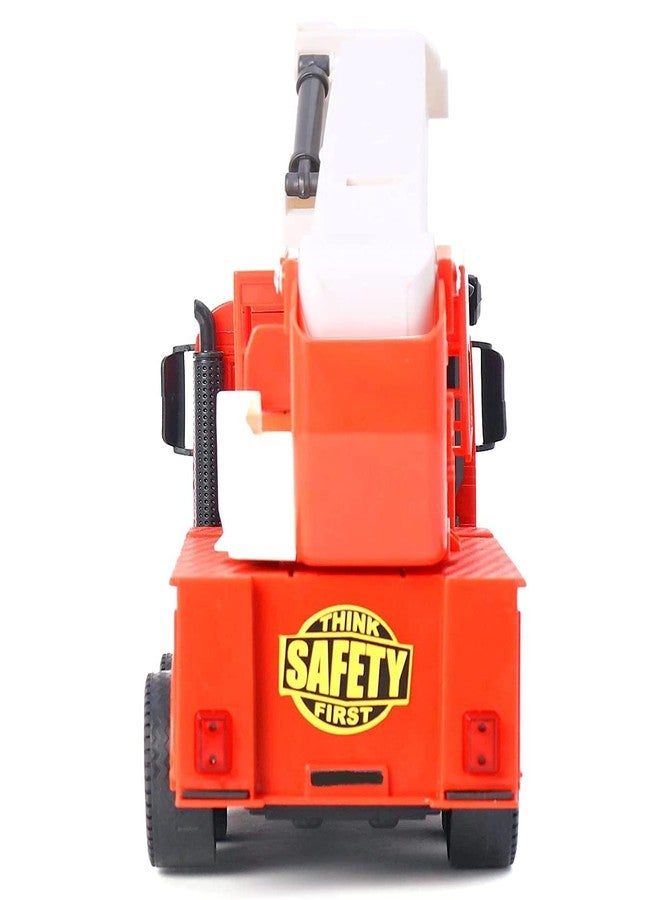 TriLok Rescue Trolley Elevator Push and Go Big Size Construction Truck Vehicle Toy for Kids 3+ Years (Multicolor) - Image 4