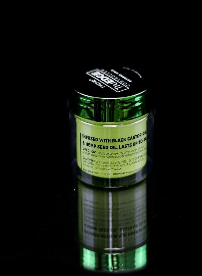Tyche TruEDGE Controller Extreme Hold Water-Based Pomade - Ntaural Shine & Non-Flaky Scented Edge Control - Perfect for Hair-Braiding (Pineapple) - Image 3