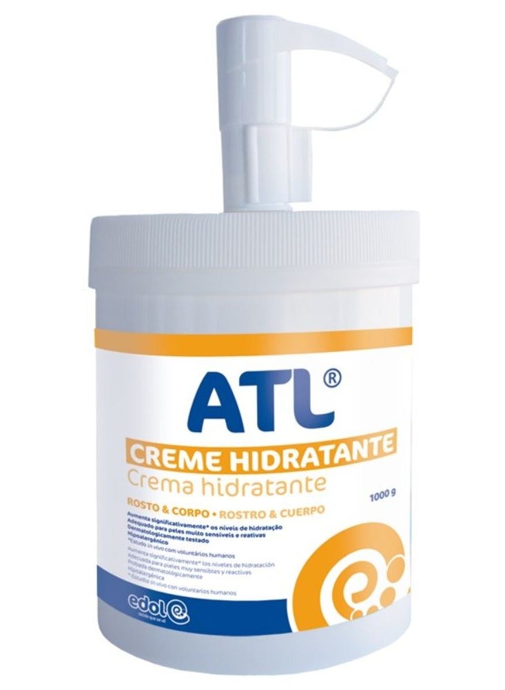 ATL Moisturizing Cream for Dry Sensitive & Reactive Skins 1kg - Image 1