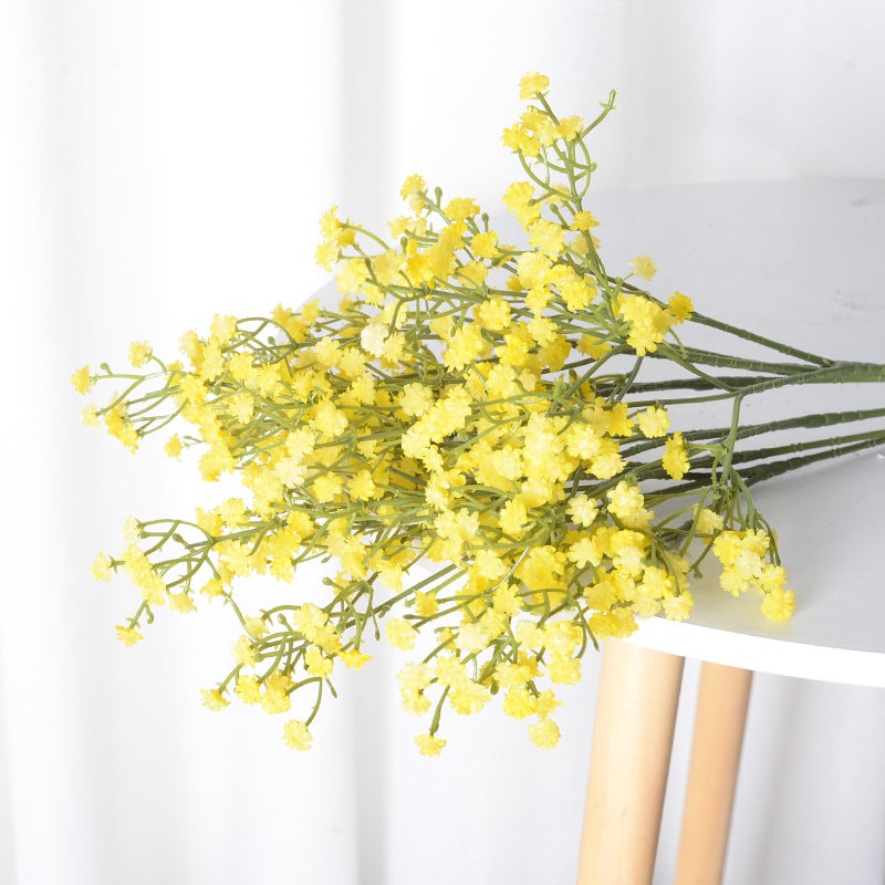 Generic Artificial Babys Breath Bouquet Wedding Decor Classic Deep Purple  - Image 2