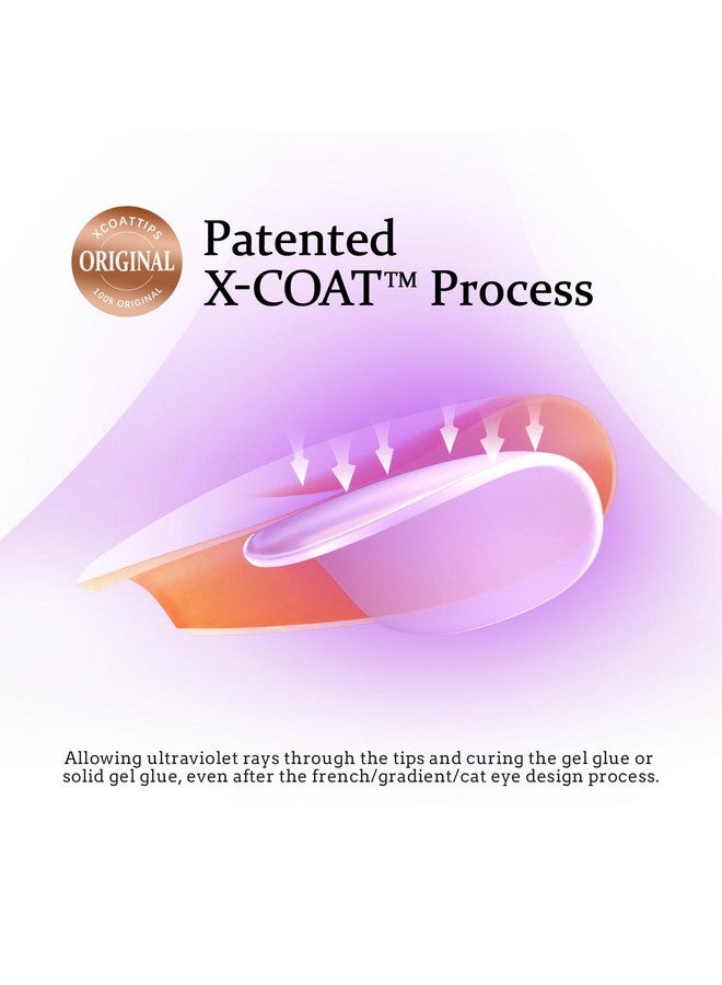 بي تي آرت بوكس نصائح أظافر طبيعية من Xcoattips، ضغطة لوزية قصيرة على الأظافر، أظافر هلامية ناعمة تدوم طويلاً، أظافر صناعية من الأكريليك، ملحقات أظافر وهمية من الأكريليك لفن الأظافر، هدايا الربيع ذاتية الصنع - Image 2