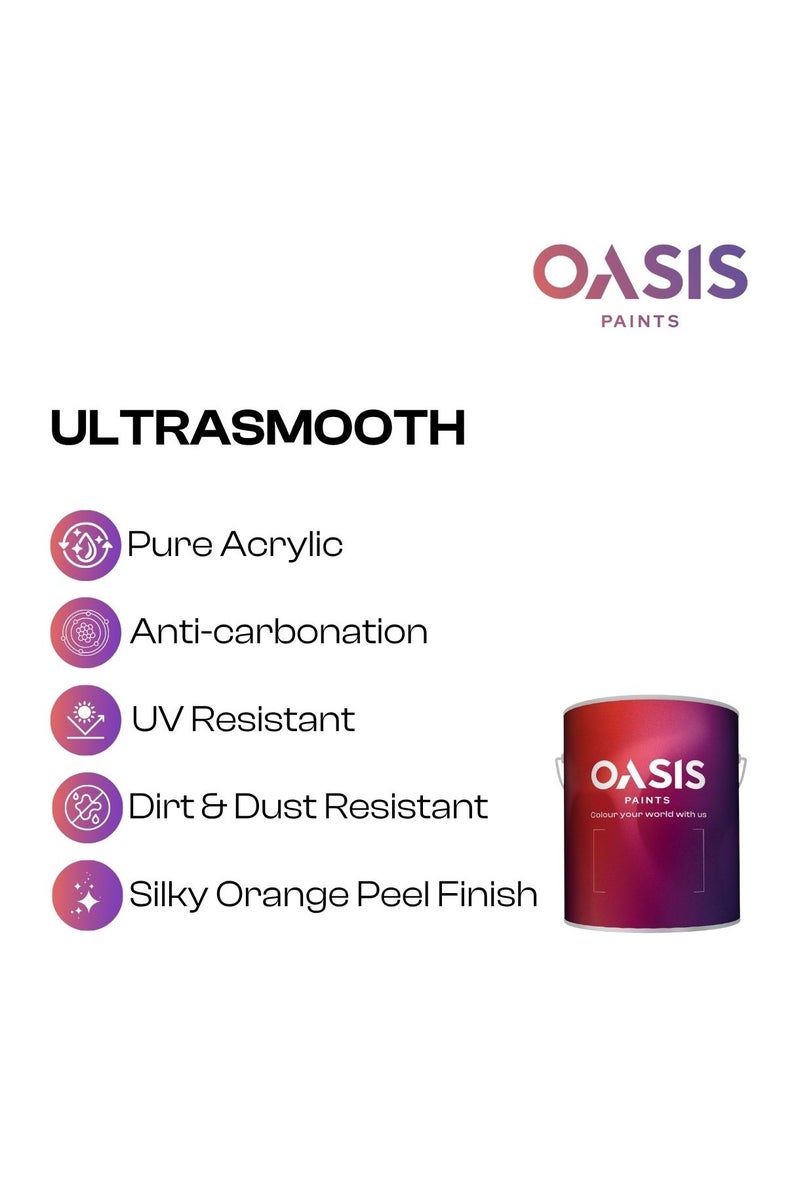  اويسس اصباغ أوسيس ألترا سموث طلاء مستحلب 3.6 لتر – تغطية ممتازة، سهل التطبيق - Image 2