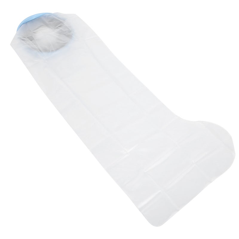 Waterproof Leg Cast Cover: 100% Sealed Reusable Silicone & PVC - Comfortable Easy On/Off Shower Cast Protector for Leg Plaster Patients Wound Care Bathing - Image 2