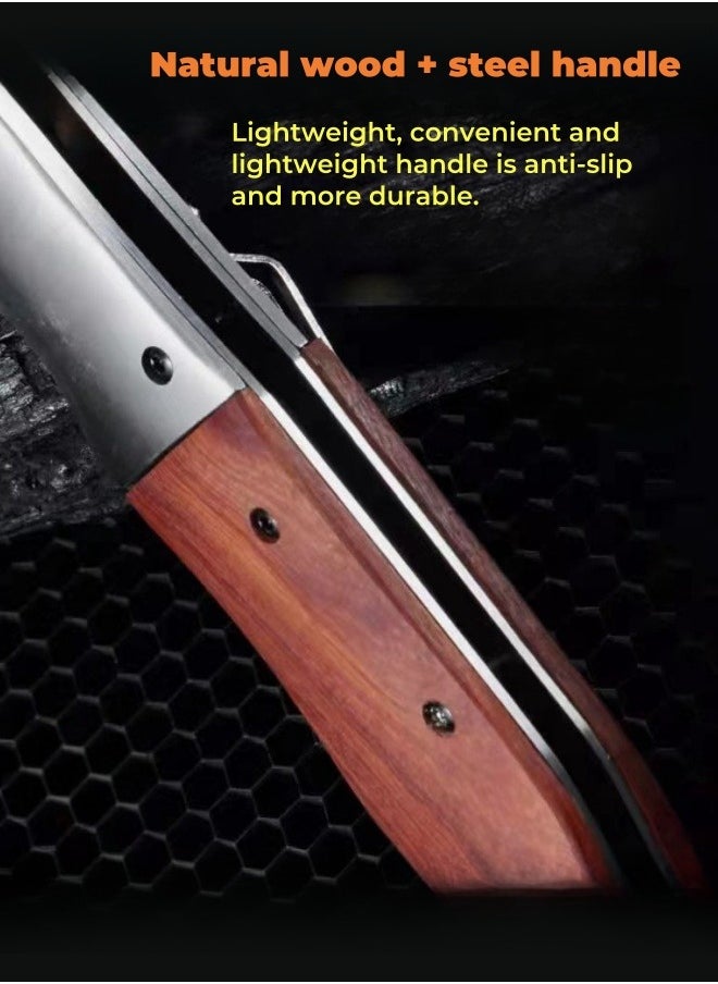 Browning - Outdoor Knife Folding Pocket Knife Field High Hardness Knife Tactical Saber DA51 Stainless Steel Fruit Knife - Image 1