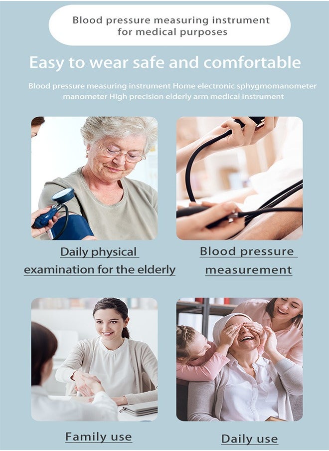 OLO - Blood Pressure Monitor with Voice Broadcast, Automatic Upper Arm Bp Monitor - Image 1