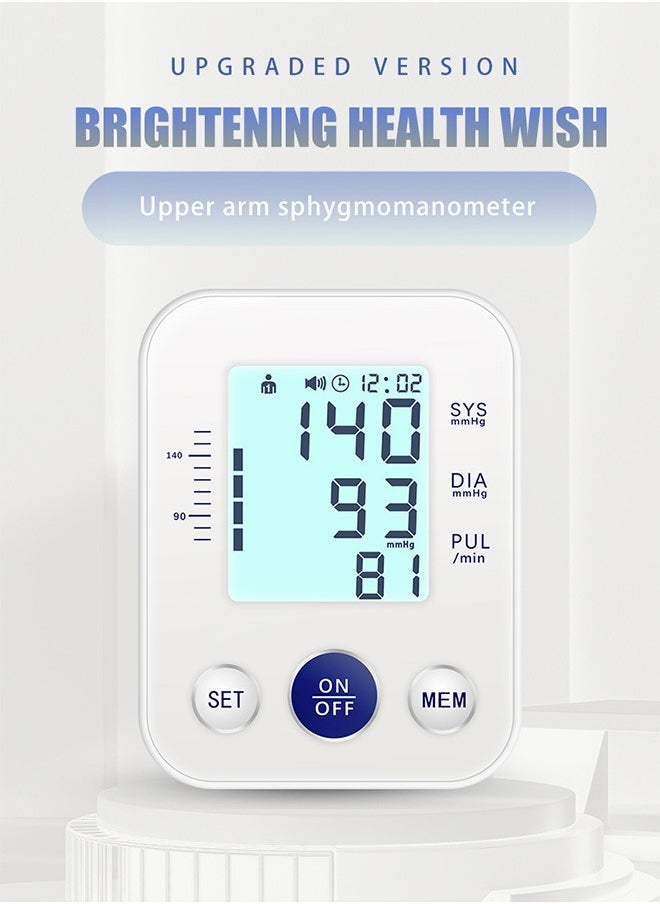 OLO Blood Pressure Monitor with Voice Broadcast, Automatic Upper Arm Bp Monitor  - Image 2