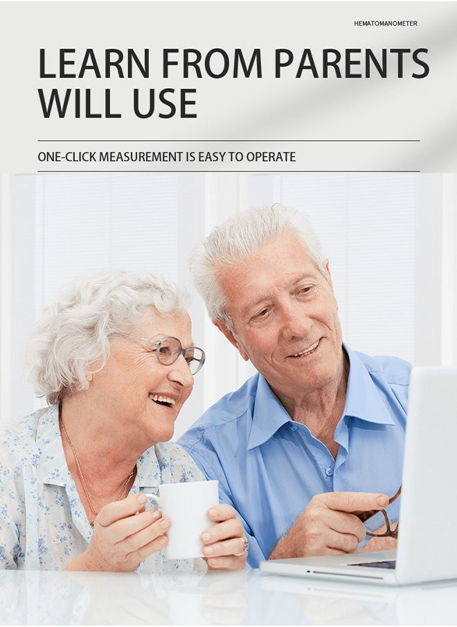 OLO - Blood Pressure Monitor with Voice Broadcast, Automatic Upper Arm Bp Monitor - Image 1