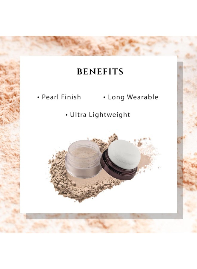 Lenphor Beauty Lust Long Lasting Powder for Radiant Skin | Matte Finish Compact Powder | Moisturized Glowing Skin | Shimmery Dust, 4.8gm - Image 2