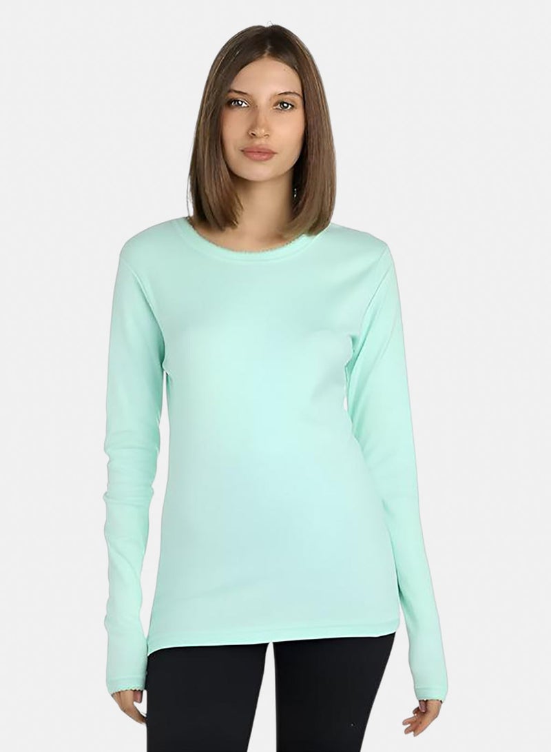 Dahab Cotton Long Sleeves Undershirt Round Neck - Image 1