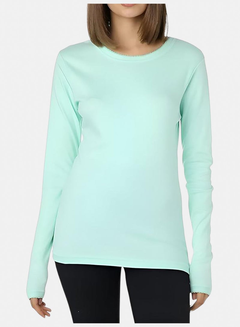 Dahab Cotton Long Sleeves Undershirt Round Neck - Image 2