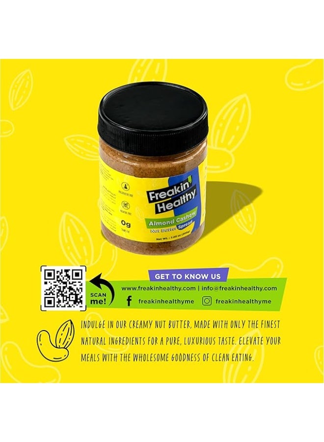 FREAKIN HEALTHY Almond Cashew Spread 200g (Pack of 16) - Image 3