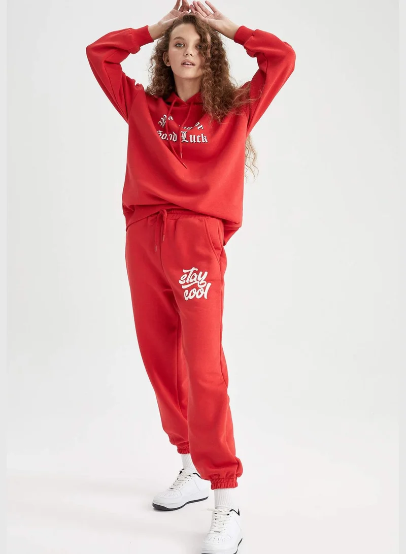 ديفاكتو Woman Regular Fit Knitted Trousers